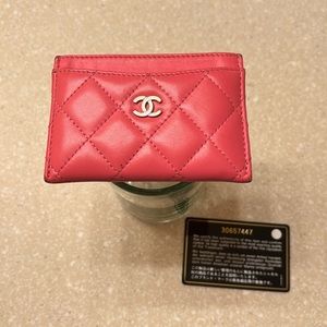 Chanel card case